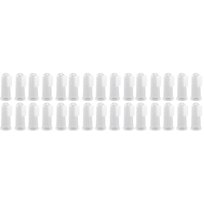 60pcs Silicone Finger Toothbrushes for Dogs Cats Gentle Oral Massagers for Teeth Cleaning Gum Care for Puppies and Kittens Food-Grade Safe