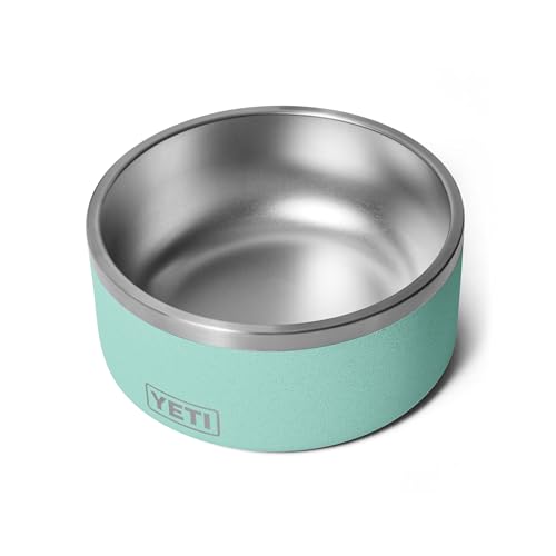 YETI Boomer 8, Stainless Steel, Non-Slip Dog Bowl, Holds 64 Ounces - color: Sea Stone-Textured