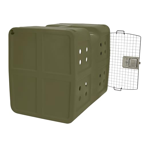 dakota283 Dakota 283 Medium Kennel -Frame Door- Olive - color: Olive, size: Medium