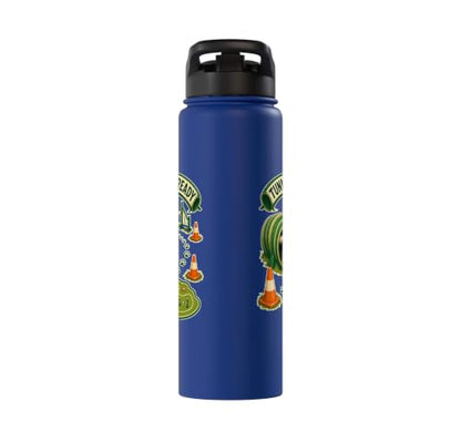 TUNNEL RUN READY Dog Agility Cones Stainless Steel Insulated Water Bottle - color: Royal Blue