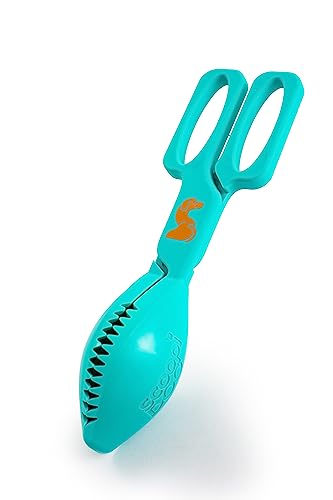 Soft Grip Pooper Scooper, Dog Poop Clean Up Tool, Used with or Without a Poop Bag