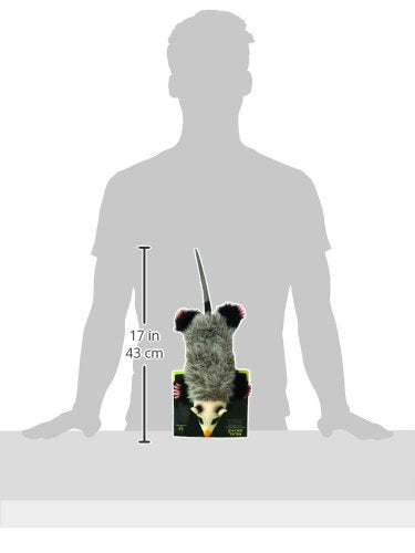 Hyper Pet Real Skinz Opossum Plush Dog Toy - size: Medium, style: Opossum