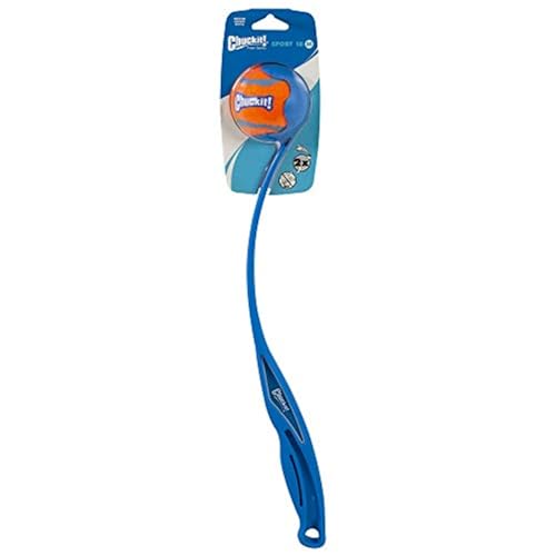 Chuckit! Sport 18M Dog Ball Launcher, 18" Length, Includes Medium Ball (2.5") For Dogs 20-60 Pounds - size: 18in, style: Sport