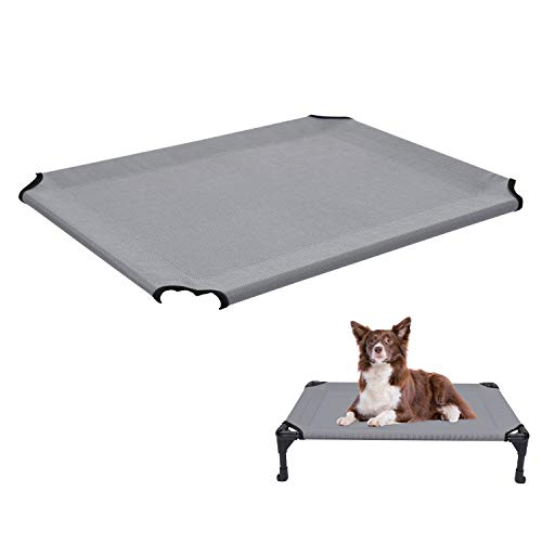 Veehoo Dog Bed Cover for CWC1803-M - color: Silver Gray, size: 32.0"L x 25.0"W x 0.2"Th