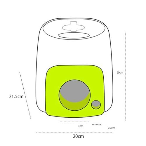 Dog Ball Rolling Machine Dog Toy Ball Launchers Dog Ball Reward Dog Food Reward Machine Interactive Pet Toy Automatic for Small Cats Dogs Outdoor Indoor