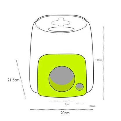 Dog Ball Rolling Machine Dog Toy Ball Launchers Dog Ball Reward Dog Food Reward Machine Interactive Pet Toy Automatic for Small Cats Dogs Outdoor Indoor