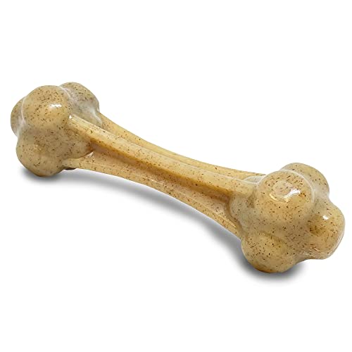 SodaPup Knucklehead – Durable Dog Chew Toy Made in USA from Non-Toxic, Pet Safe, Food Safe Nylon Material for Mental Stimulation, Clean Teeth, Fresh Breath, Problem Chewing, Calming Nerves, & More - color: brown