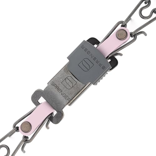 Herm Sprenger Black Stainless Steel Dog Collar with Quick Release ClicLock Buckle and Biothane Insert Training Collar Made in Germany (Pastel Purple, 16in x 2.25mm(Neck Size up to 13-14in)) - color: Pastel Purple, size: 16in x 2.25mm(neck size up to 13-14
