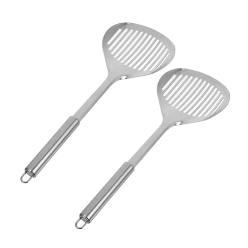 BESPORTBLE 2pcs Ergonomic Poop Scooper for Efficient Litter Box Cleaning Wide Sifting Shovel for All Litter Types Multipurpose Use