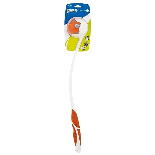 Chuckit! Pro 26XL Dog Ball Launcher, 26" Length, XL (3.5" Ball) For Dogs Over 100 Pounds - size: X-Large, style: Pro