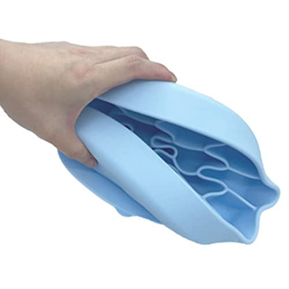 Mr. Peanut's Interactive Slow Feed Dog Bowl, Fun Healthy Bloat Stop Feeder (Medium) - size: Medium
