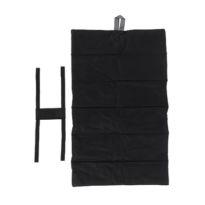 Portable Pet Mat, Foldable Rollup Pet Camping Bed for Outdoor Travel, 600D Oxford Fabric Dog Mat with Carry Handle for Car Sofa Kennel Gray