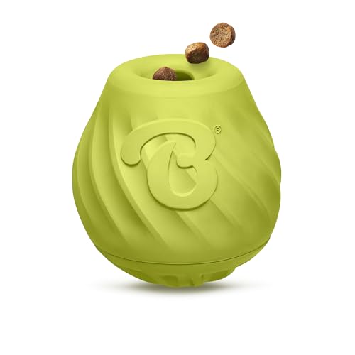 Benebone Pawbler - Natural Rubber Interactive Enrichment Treat and Kibble Dispensing Dog Toy – Great for Boredom - Medium/Large - size: 1 Pack, style: Pawbler