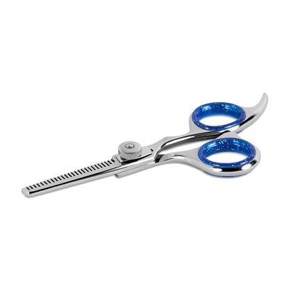 Professional 4.5-Inch Thinning Shears - Small Dog Grooming Scissors for Dogs' Faces and Eyes - Sharp & Durable - Ideal for Tight Spaces and Detailed Grooming - Pet and Cat Grooming Supplies - size: 4.5 Inch