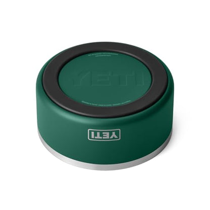 YETI Boomer 8, Stainless Steel, Non-Slip Dog Bowl, Holds 64 Ounces - color: Black Forest Green