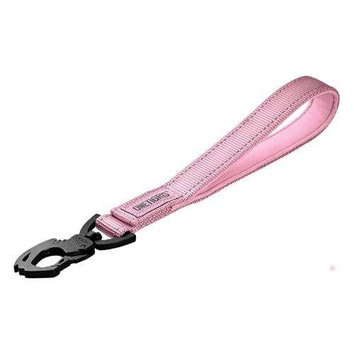 OneTigris Short Traffic Dog Leash for Small Medium Large Dogs(Pink,S) - color: Pink, size: S