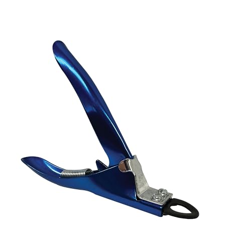 Resco Candy Series Dog Nail Clippers for Large Dogs – USA-Made Professional Guillotine Pet Nail Trimmer with Replaceable Blade System - color: Candy Blue, size: Large
