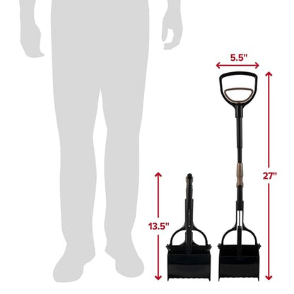 Arm & Hammer Pooper Scooper Claw Scoop Dog Poop Scooper for Yard Pet Waste Management System | One handed grabbing action makes outdoor cleanup quick, keeps hands clean while picking up after pups on daily walks outside - size: One Size, style: Claw Scoop