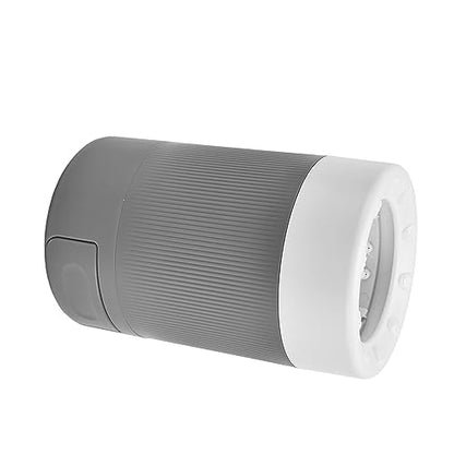 Portable Dog Cleaner Cup, Lightweight Pet Washing Tool with Soft, Durable ABS Material Washer for Home and Travel Use (Grey) - color: Grey