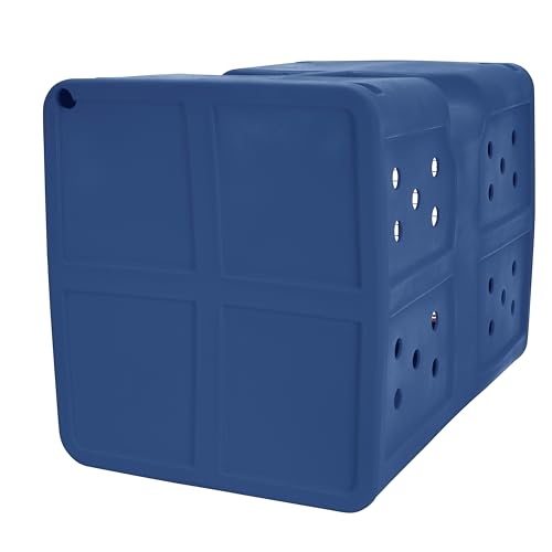 dakota283 G3 Framed Door Kennel - Large - Blue - color: Blue, size: Large