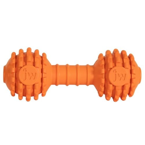 JW Pet Chompion Heavyweight Dog Chew Toy for Small Breeds, Assorted Colors - size: Small (5" x 1.75" x 4.75")