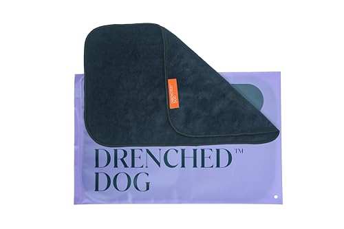 Paw & Leg Towel – Microfiber Dog Paw Cleaning Towel for Muddy Paws After Walks | Wipes Mud, Dirt & Wet Paws | 9.5 x 15 in - size: 9.5in x 15in