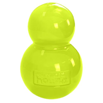 Outward Hound Double-Tuff Stuffable Dog Toy, Large 5-Inch Green - Treat Dispensing Chew Ball for Medium to Large Dogs, Interactive Puzzle for Enrichment & Slow Feeding - color: Double-Tuff Stuffable (Green)