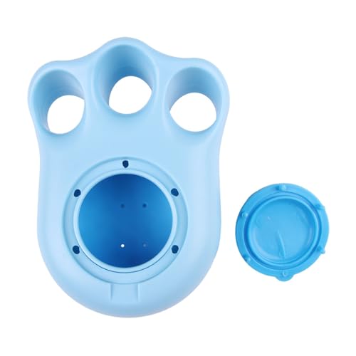 Pet & Grooming Supplies Kitten/Dog Massage Brush Shampoo Dispenser/Washing Grooming Supplies Pet Brush for Bathing Dogs - color: Gray