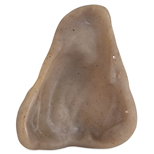 Pet Qwerks Pigs Ear BarkBone - Nylon Dog Bone for Aggressive Chewers - Bacon Flavor - 6" - size: 1 Count (Pack of 1)
