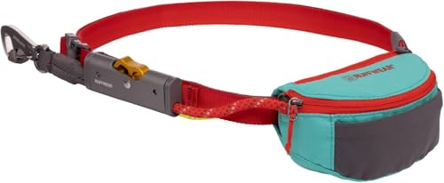Ruffwear, Hitch Hiker Dog Leash, Adjustable Leash & Hitching System for Camping & Hiking, Aurora Teal - color: Aurora Teal