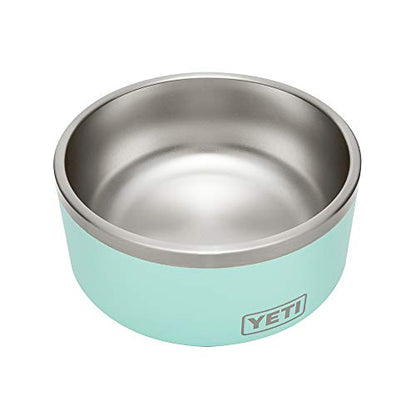 YETI Boomer 8, Stainless Steel, Non-Slip Dog Bowl, Holds 64 Ounces - color: Seafoam
