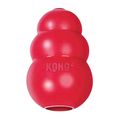 KONG Classic Stuffable Dog Toy - Fetch & Chew Toy for Dogs - Treat-Filling Capabilities & Erratic Bounce for Extended Play Time - Durable Natural Rubber Material - for XX-Large Dogs - size: XX-Large