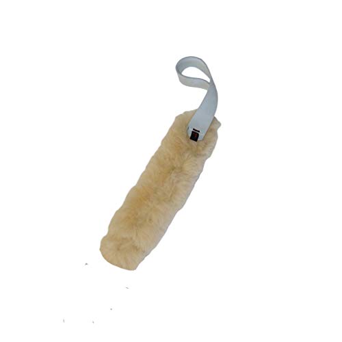 Real Sheep Skin Dog/Puppy Tug Toy Small Redline K9