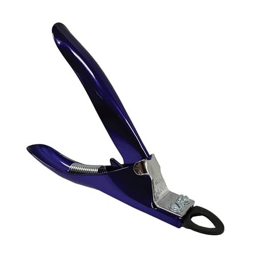 Resco Candy Series Dog Nail Clippers for Large Dogs – USA-Made Professional Guillotine Pet Nail Trimmer with Replaceable Blade System - color: Candy Purple, size: Large
