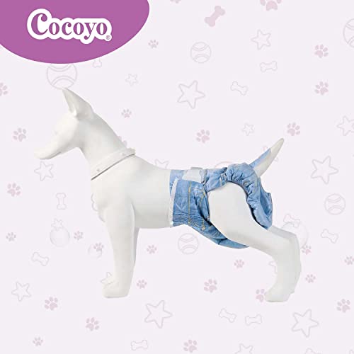 COCOYO Disposable Female Dog Diapers, Super Absorbent, Breathable, Wetness Indicator, X-Large, 32 Count - size: X-Large