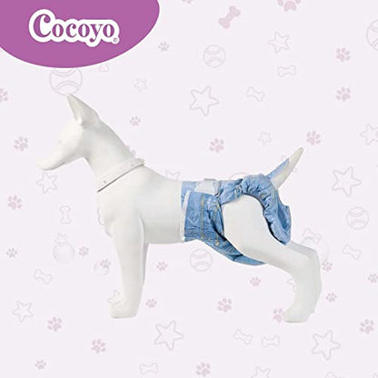 COCOYO Disposable Female Dog Diapers, Super Absorbent, Breathable, Wetness Indicator, X-Large, 32 Count - size: X-Large