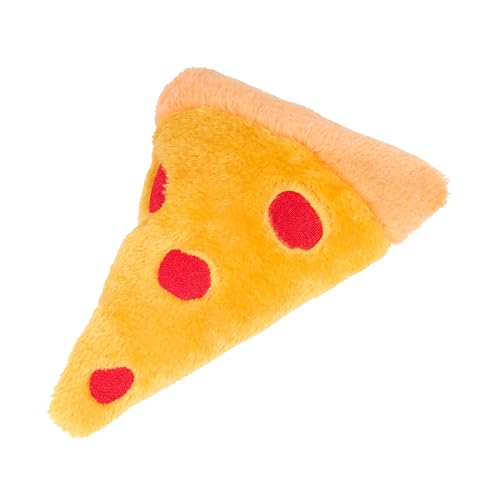 ZippyPaws NomNomz - Dog Squeaky Toys to Keep Them Busy, Funny Food Plush for Small & Medium Dogs, Cute Stuffed Puppy Toy, Pet Products, Gift for Dogs of All Breeds, Soft and Cuddly - Pizza - color: Pizza