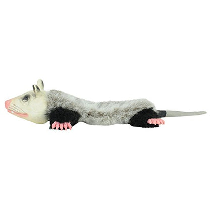 Hyper Pet Real Skinz Opossum Plush Dog Toy, Medium (Pack of 12) - size: Medium (Pack of 12), style: Opossum
