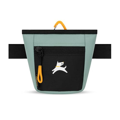 OllyDog, Goodie Treat Bag, Dog Treat Training Pouch | Magnetic Closure | 3 Ways to Wear | Hands-Free Waist Belt | Water-Resistant Recycled Vegan Fabric (Surf) - color: Surf