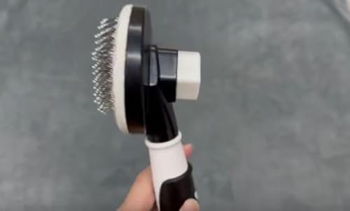 Dog Grooming Kit for Dogs at Home, 6-in-1 Pet Grooming Kit with Slicker Brush, Dematting Tool, Stainless Steel Comb, Nail Clipper for Dogs, Nail File & Bath Massage Glove