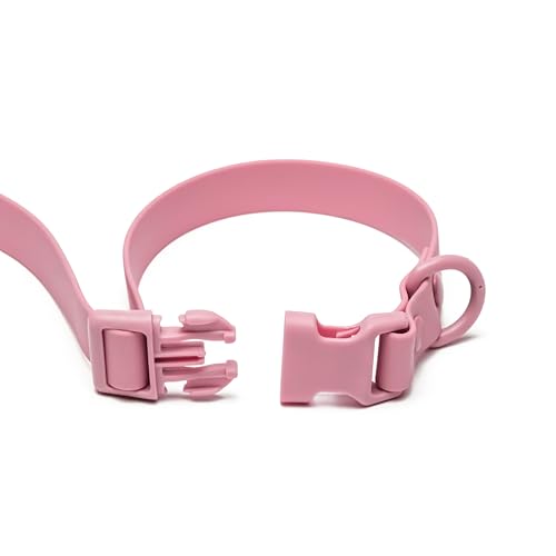 Heavy Duty Hands Free Dog Leash for Medium to Large Dogs for Comfortable Running Jogging Walking | Buckle Closure | Soft Padded Handle | 360 Rotating Carabiner (Leash Length 6 ft) - color: Pink