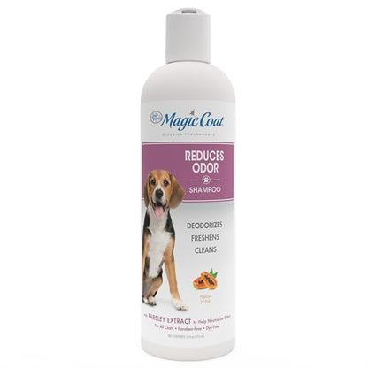 Four Paws Magic Coat Dog Shampoos for Dogs, Dog Grooming Supplies, Dog Bathing Supplies, Made in USA - size: 16 Ounces (1 Count), style: Reduces Odor Dog Shampoo