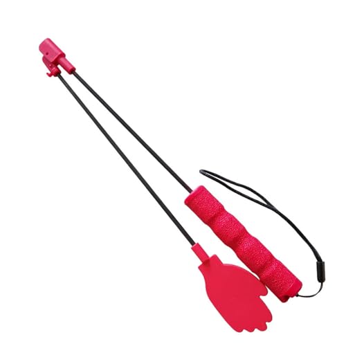 Dog Training Stick,Interactive Dog Training Whip,Foldable Silicone Whip,Anti-Slip Handle,Teasing Stick for Dogs