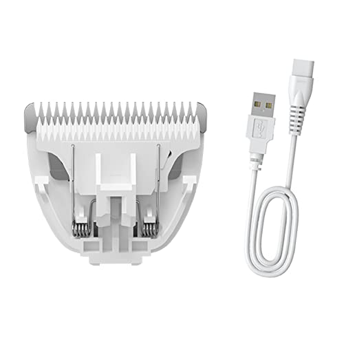 Blade Replacement & Charged Cable for Pet Hair Trimmers,1 Replacement Blade & 1 Replacement Cable for Dog Shavers - color: 1blade & 1cable