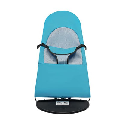 Pet Rocking Chair, Portable Dog Rocker Bed Chair 4 Modes Adjustments Pet Rocker Bed Washable Removable Small Dogs Cots Sofa Beds for Pets Under 33lbs/15Kg (Blue) - color: Blue