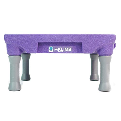 Blue-9 Pet Products KLIMB Dog Training Platform and Agility System, Durable and Portable for Indoor or Outdoor Use, Made in The USA, Purple - color: Purple