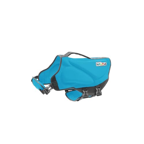 Outward Hound Dawson Swim Blue Dog Life Jacket, Small - color: Blue, size: Small (Chest Girth: 16"-20")