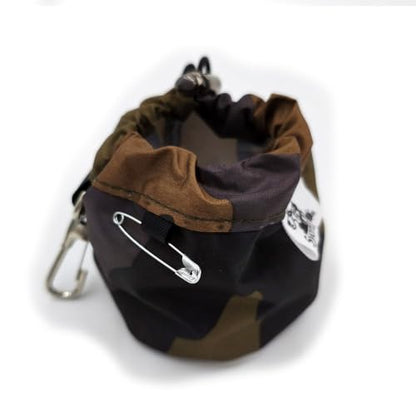 Small Dog Treat Pouch Puppy Training Bag with Carabiner Clip, Bait Bag