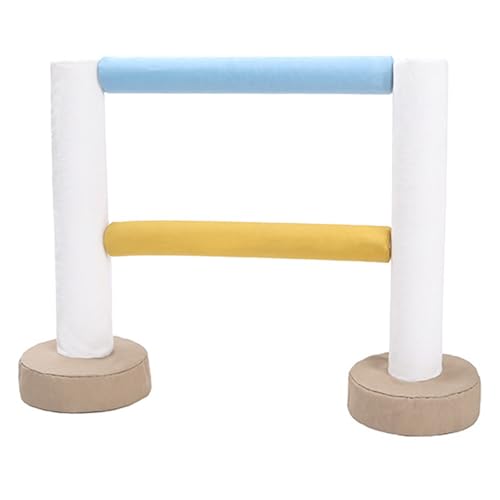 Dog Agility Equipment Set with Obstacles Hurdles Poles Accessories for Backyard or Outdoor Indoor Use