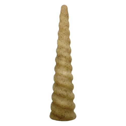 SodaPup Unicorn Horn – Durable Nylon Dog Chew Toy Made in USA from Non Toxic Pet Safe Food Safe Material for Aggressive Chewers, Mental Stimulation, Clean Teeth, Fresh Breath, & Problem Chewing - color: Brown Unicorn Horn
